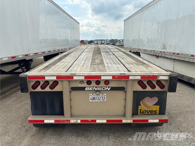 Transcraft 524 48 ft T/A Spread Axle Flatbed Trailer 平板式/側卸式拖車