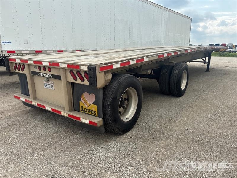 Transcraft 524 48 ft T/A Spread Axle Flatbed Trailer 平板式/側卸式拖車
