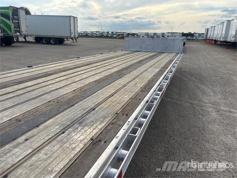 Transcraft 53 ft T/A Step Deck Trailer Tieflader