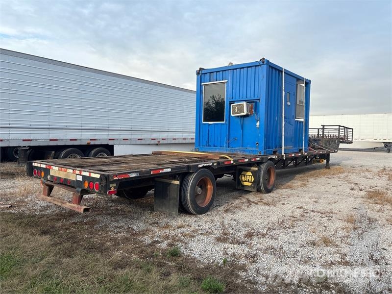 Transcraft 53 ft T/A Step Deck Trailer Maskintransporter