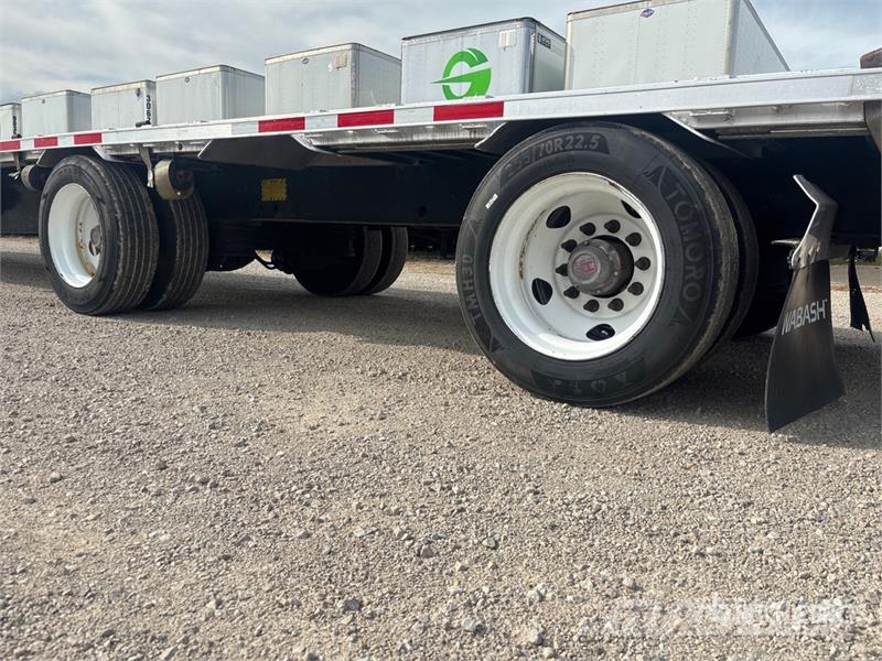 Transcraft 53 ft T/A Step Deck Trailer Tieflader