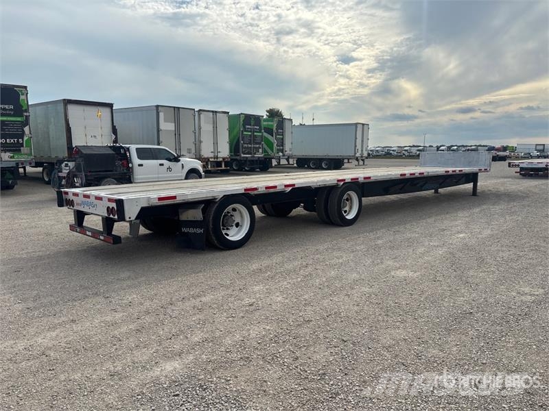 Transcraft 53 ft T/A Step Deck Trailer Tieflader
