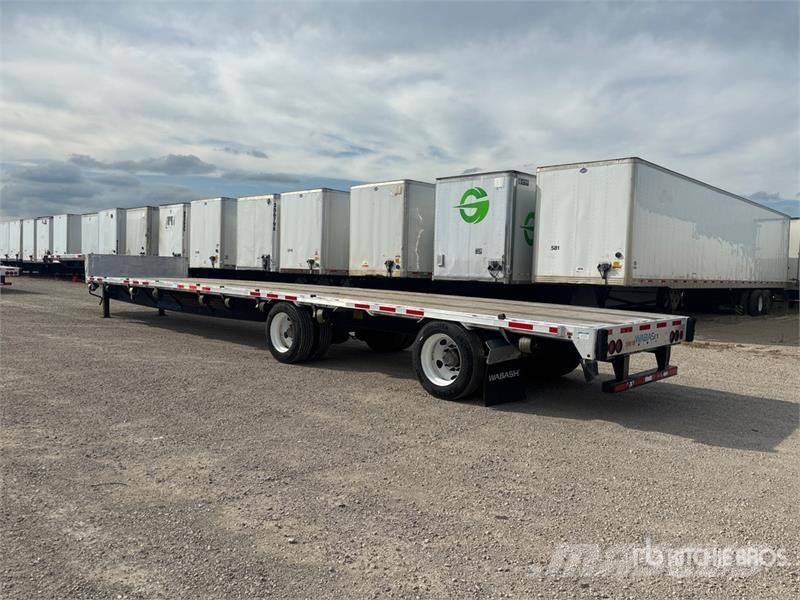 Transcraft 53 ft T/A Step Deck Trailer Tieflader