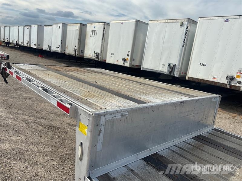 Transcraft 53 ft T/A Step Deck Trailer Tieflader