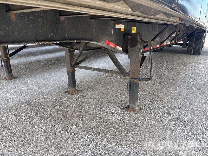 Transcraft Eagle II 48 ft T/A Spread Axle Curtain Side Traile Tenthaagised