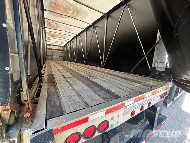 Transcraft Eagle II 48 ft T/A Spread Axle Curtain Side Traile Tenthaagised