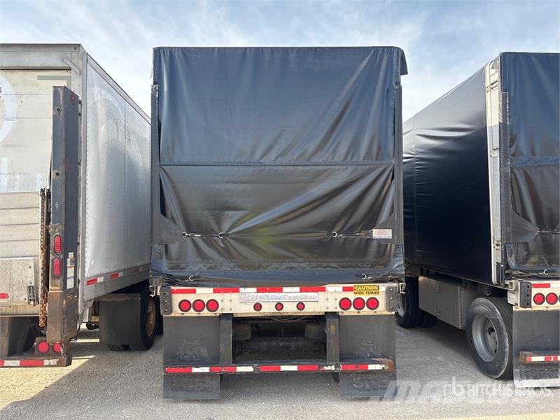 Transcraft Eagle II 48 ft T/A Spread Axle Curtain Side Traile Tenthaagised