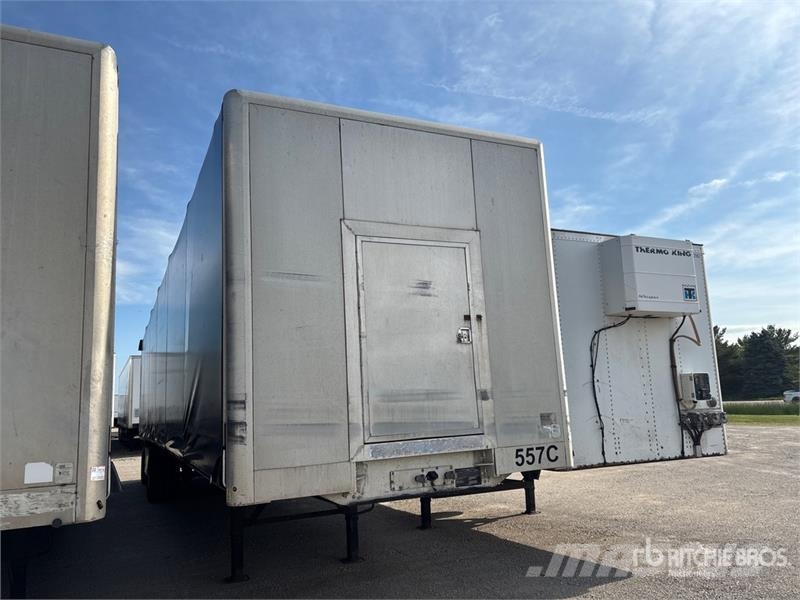 Transcraft Eagle II 48 ft T/A Spread Axle Curtain Side Traile Tenthaagised
