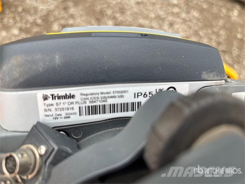 Trimble S7 1" DR Plus Total Station Theodolite Utrustning för olje- och gasborrning