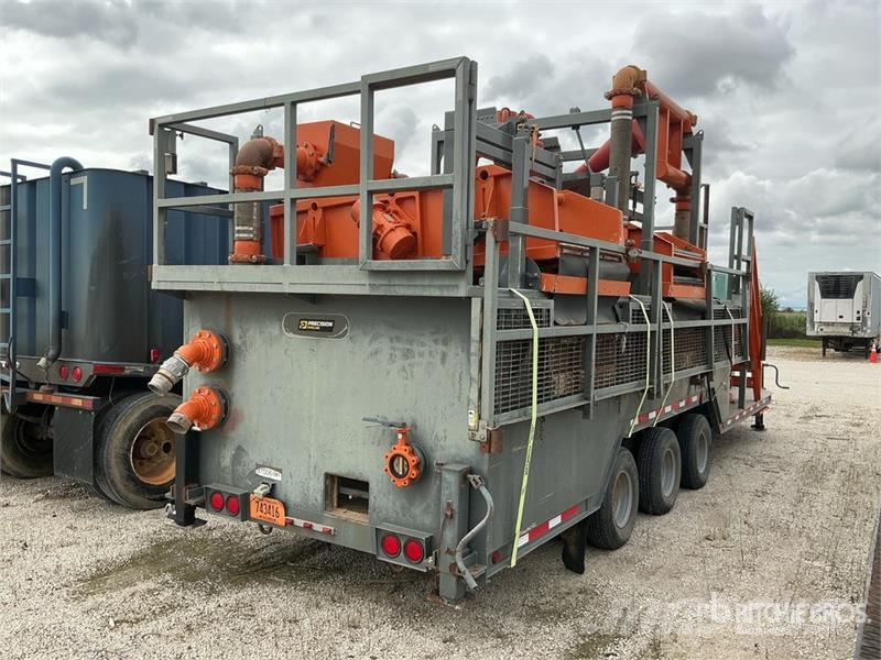 Tulsa Rig Iron MCS-425 Bentonite Mixing & Recycling System Öl- und Gasbohrgeräte