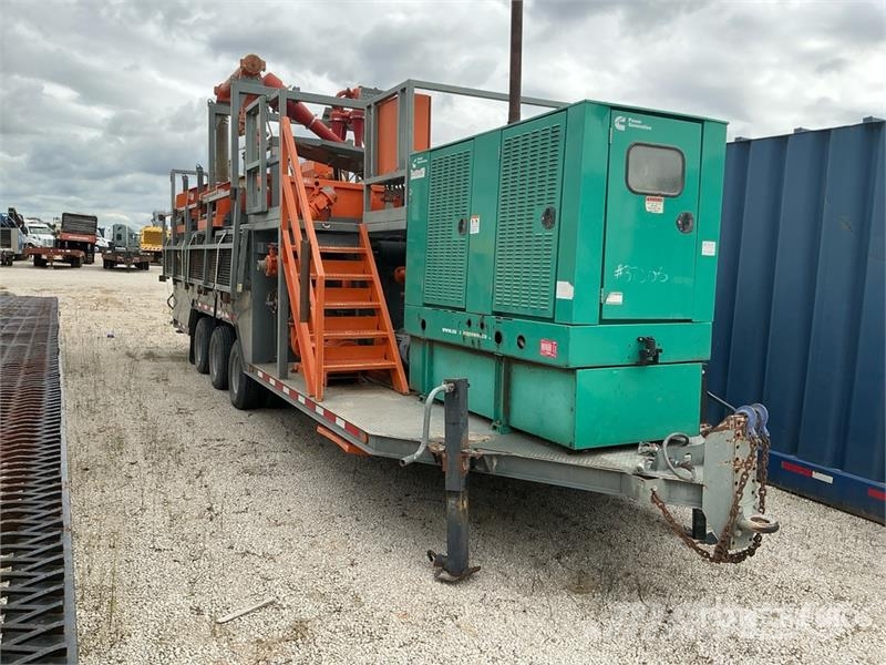 Tulsa Rig Iron MCS-425 Bentonite Mixing & Recycling System Öl- und Gasbohrgeräte