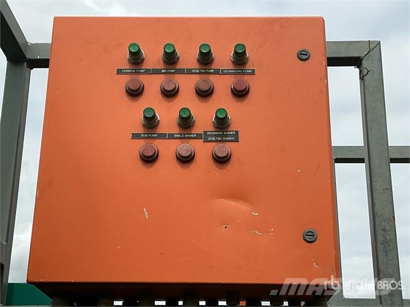 Tulsa Rig Iron MCS-425 Bentonite Mixing & Recycling System Öl- und Gasbohrgeräte