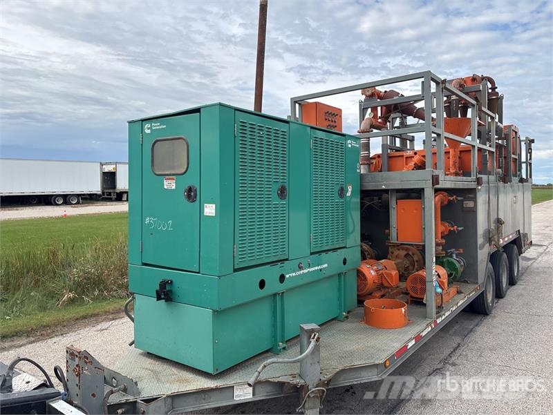 Tulsa Rig Iron MCS-425 Bentonite Mixing & Recycling System Öl- und Gasbohrgeräte