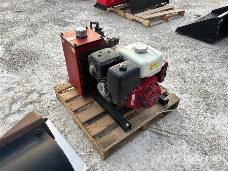  Twin Hydraulics Low Boy Trailer Hydraulic Power Pa Hidrauliskie pāļu āmuri
