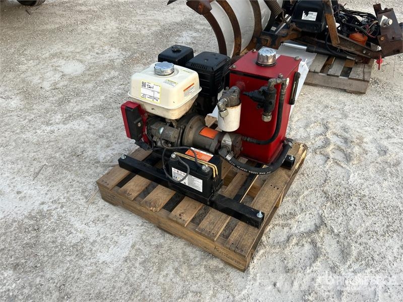  Twin Hydraulics Low Boy Trailer Hydraulic Power Pa Hidrauliskie pāļu āmuri