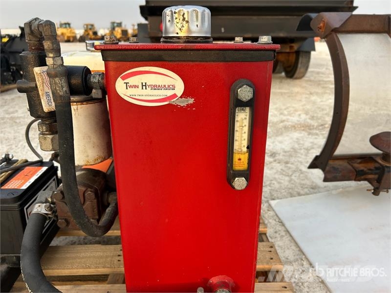  Twin Hydraulics Low Boy Trailer Hydraulic Power Pa Hidrauliskie pāļu āmuri