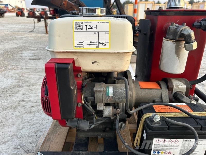  Twin Hydraulics Low Boy Trailer Hydraulic Power Pa Hidrauliskie pāļu āmuri