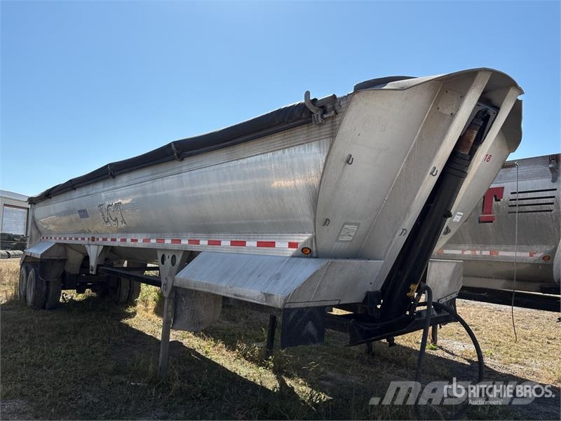  Ultra Lite 38 ft 0 in T/A Aluminum End Dump Traile 傾卸式拖車