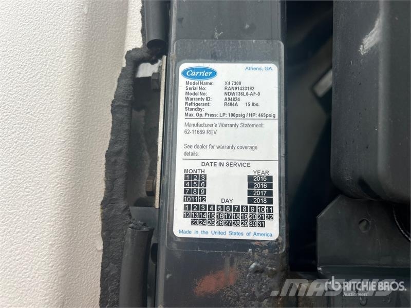 Utility 3000R Semi-trailer med Kølefunktion