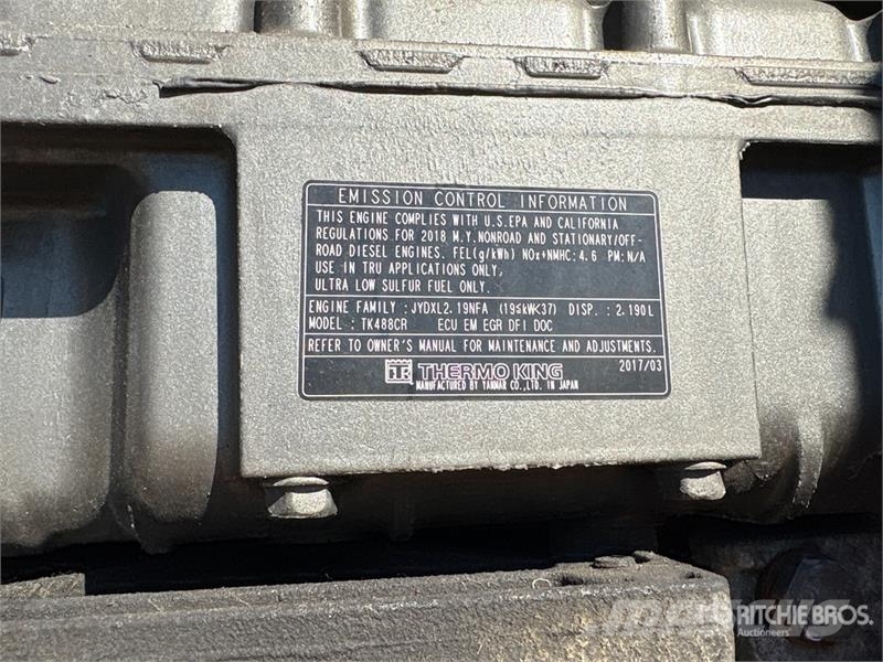 Utility 48 ft T/A Refrigerated Trailer Frysetrailer Semi