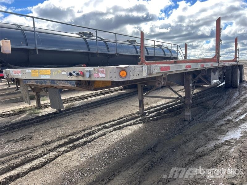 Utility 48 ft T/A Spread Axle Flatbed Trailer 自卸半挂车