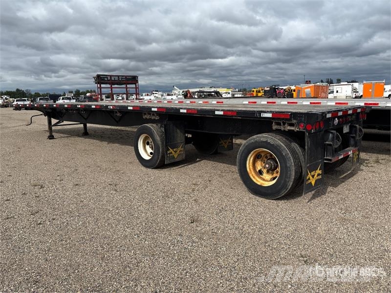 Utility 48 ft T/A Spread Axle Flatbed Trailer Прицепы-платформы/боковая разгрузка