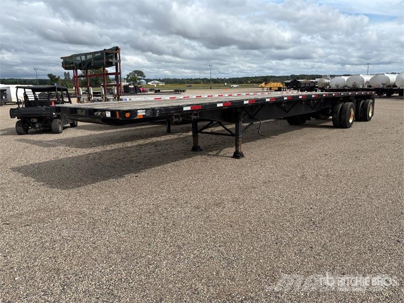 Utility 48 ft T/A Spread Axle Flatbed Trailer Прицепы-платформы/боковая разгрузка