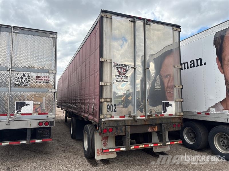 Utility 50 ft T/A Spread Axle Curtain Side Trailer Prikolice sa ceradom
