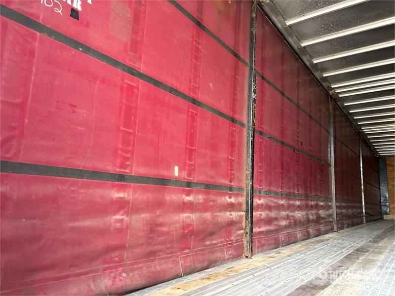 Utility 50 ft T/A Spread Axle Curtain Side Trailer Prikolice sa ceradom