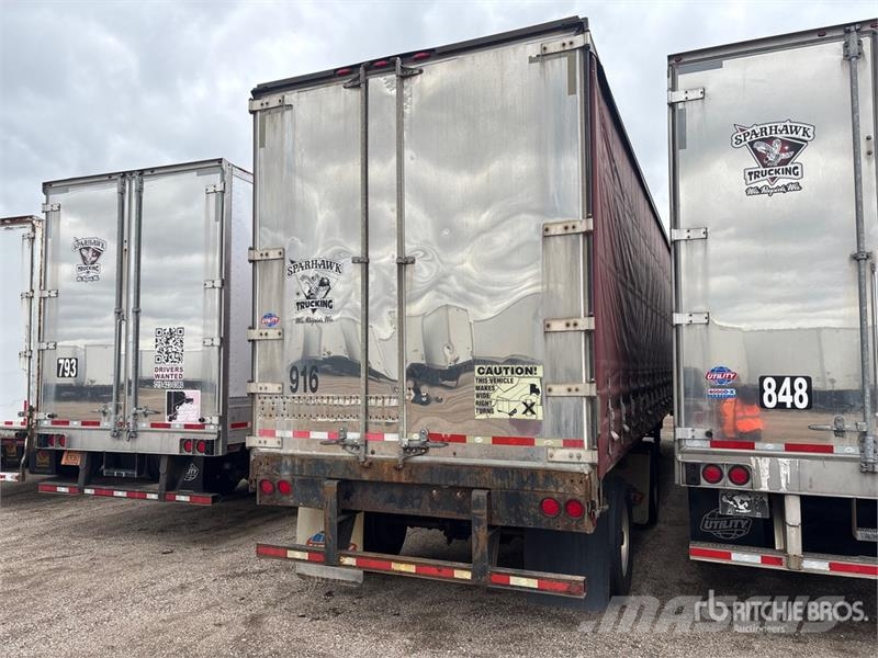 Utility 50 ft T/A Spread Axle Curtain Side Trailer Curtainsideranhänger