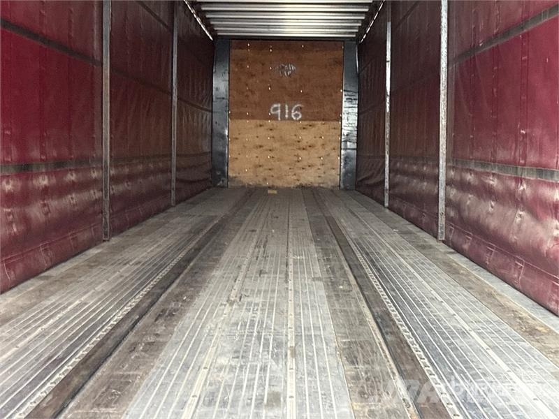 Utility 50 ft T/A Spread Axle Curtain Side Trailer Curtainsideranhänger
