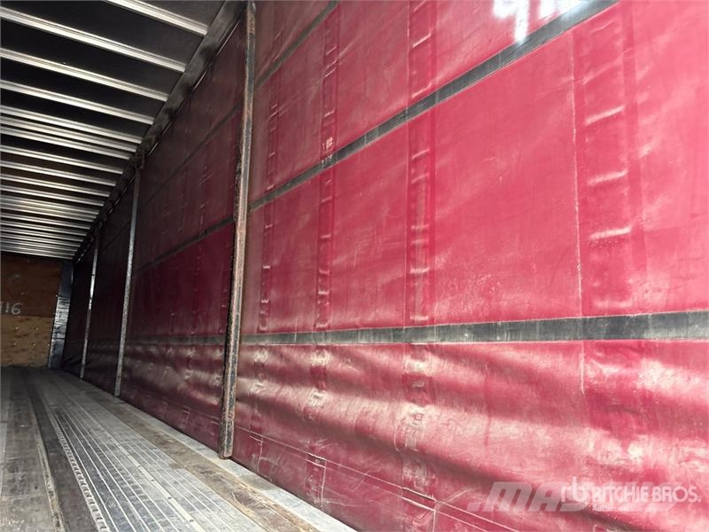 Utility 50 ft T/A Spread Axle Curtain Side Trailer Curtainsideranhänger