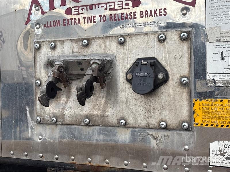Utility 50 ft T/A Spread Axle Curtain Side Trailer Prikolice sa ceradom
