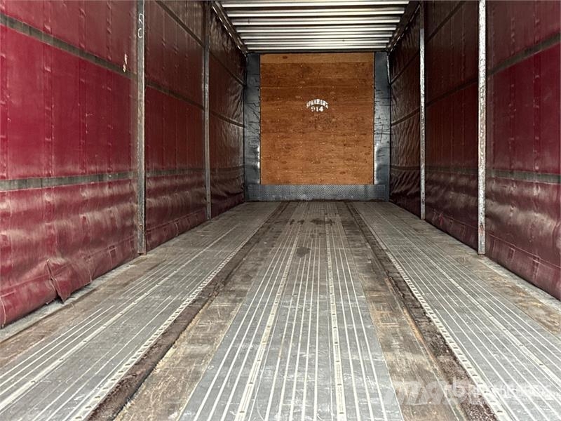 Utility 50 ft T/A Spread Axle Curtain Side Trailer Curtainsideranhänger