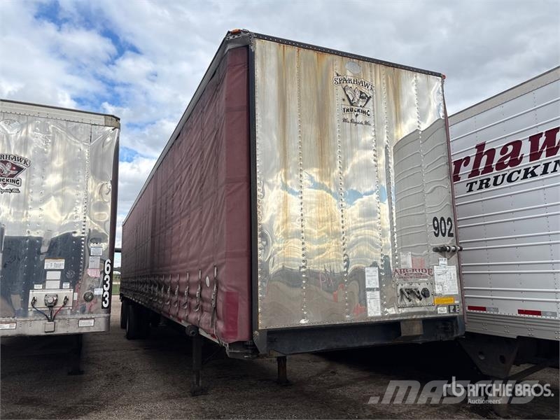 Utility 50 ft T/A Spread Axle Curtain Side Trailer Prikolice sa ceradom
