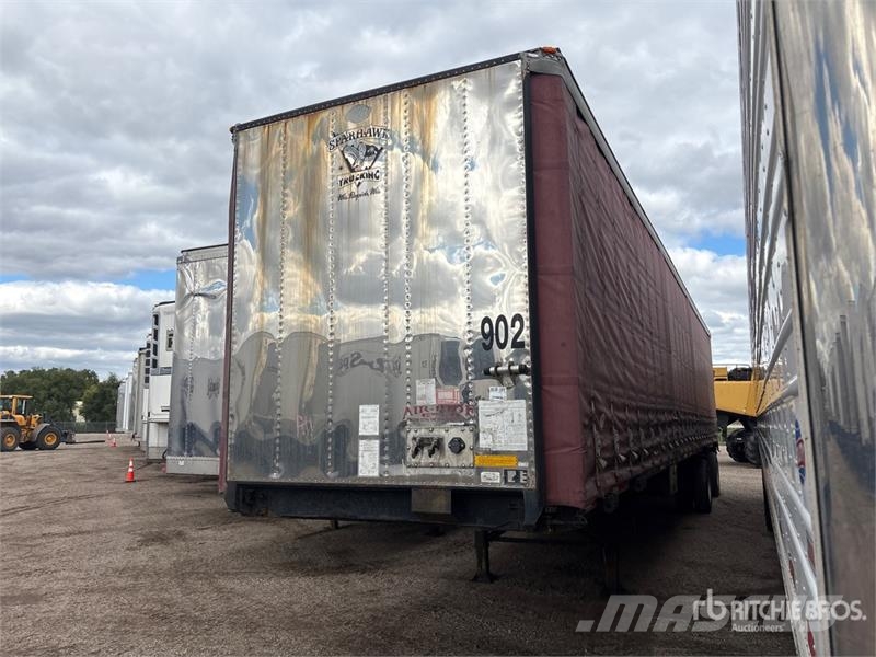 Utility 50 ft T/A Spread Axle Curtain Side Trailer Prikolice sa ceradom