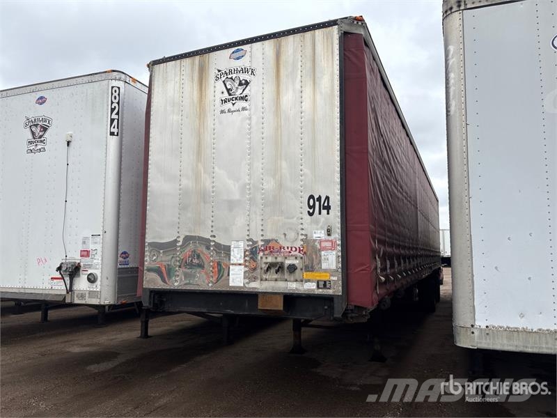 Utility 50 ft T/A Spread Axle Curtain Side Trailer Curtainsideranhänger