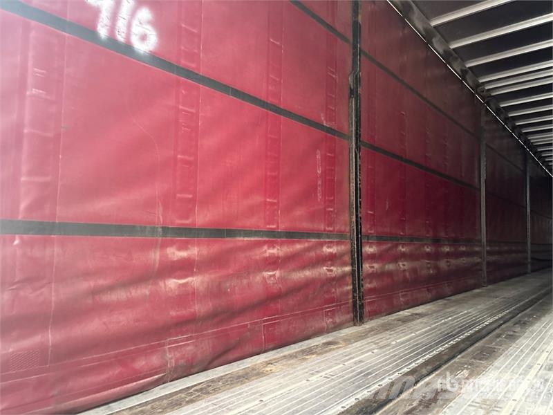 Utility 50 ft T/A Spread Axle Curtain Side Trailer Curtainsideranhänger