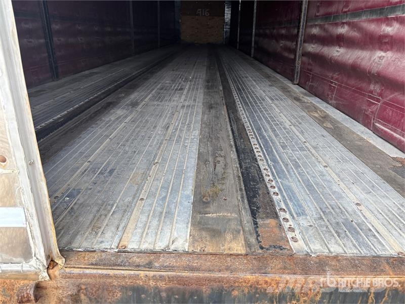 Utility 50 ft T/A Spread Axle Curtain Side Trailer Curtainsideranhänger
