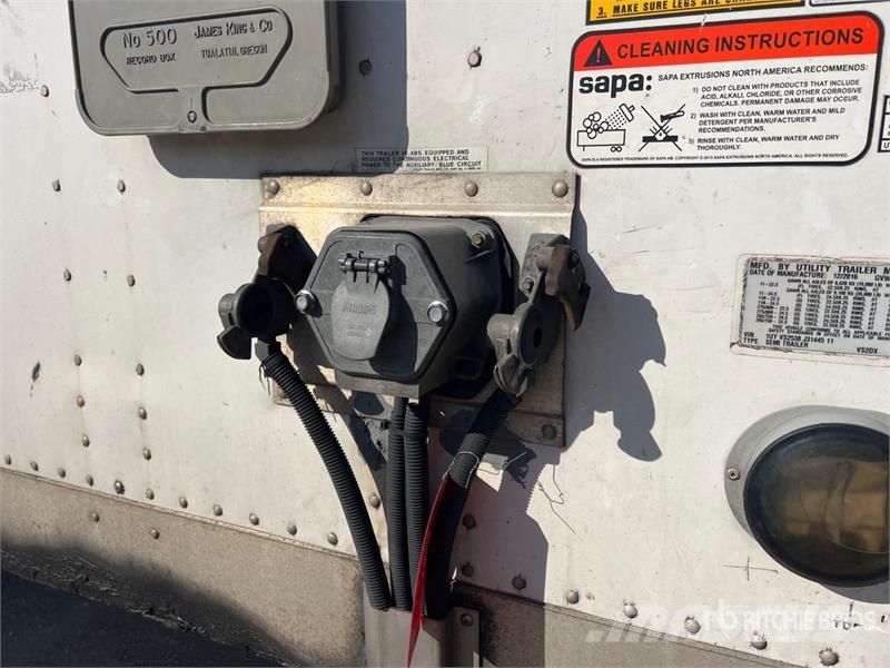 Utility 53 ft T/A Van Trailer Furgons
