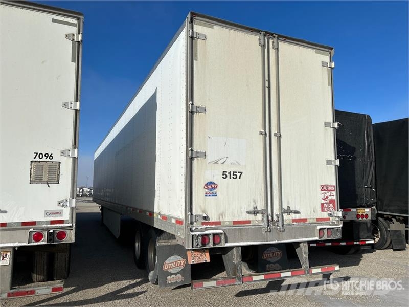 Utility 53 ft x 102 in Van Trailer Dengtos priekabos