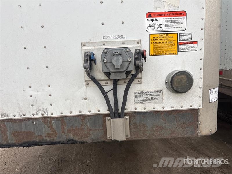Utility 53 ft x 102 in T/A Van Trailer Dengtos priekabos