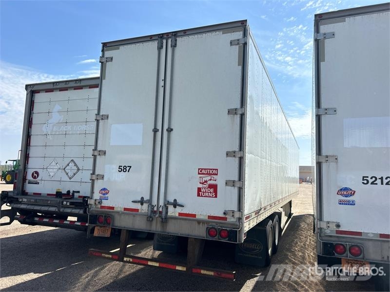 Utility 53 ft x 102 in T/A Van Trailer Dengtos priekabos