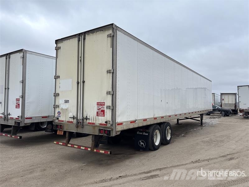 Utility 53 ft x 102 in T/A Van Trailer Dengtos priekabos