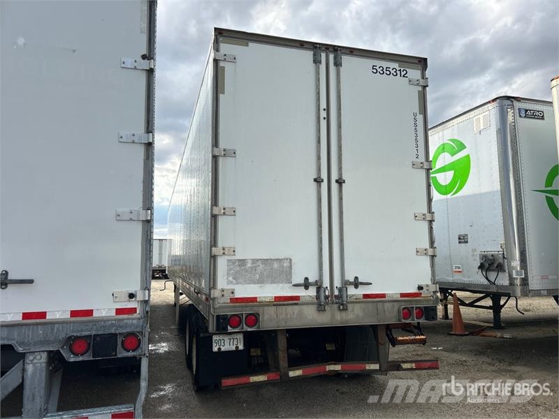 Utility 53 ft x 102 in T/A Van Trailer Furgons