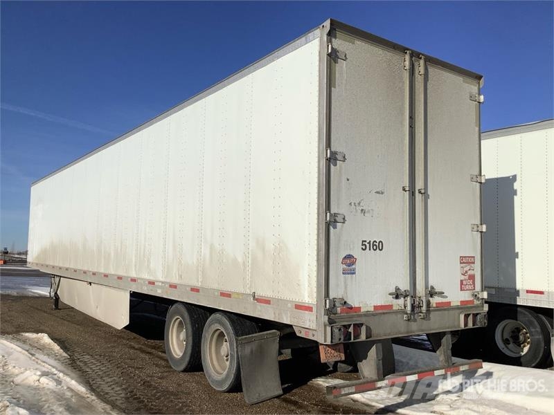Utility 53 ft x 102 in T/A Van Trailer Dengtos priekabos