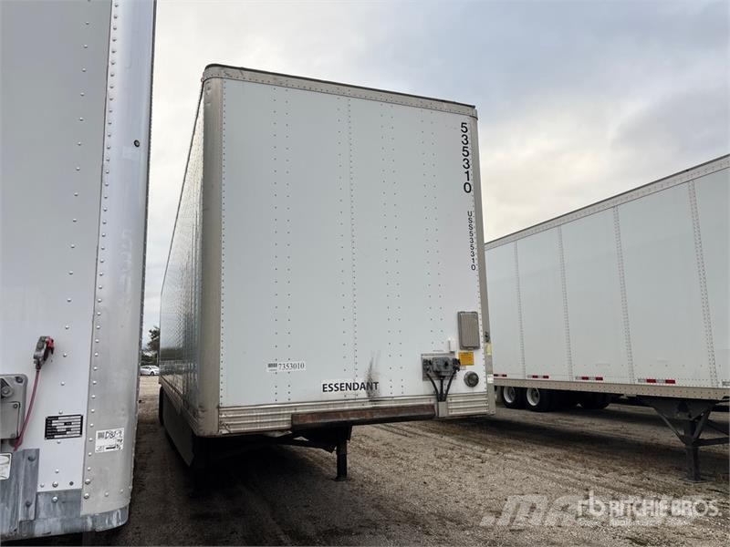 Utility 53 ft x 102 in T/A Van Trailer Rimorchi cassonati