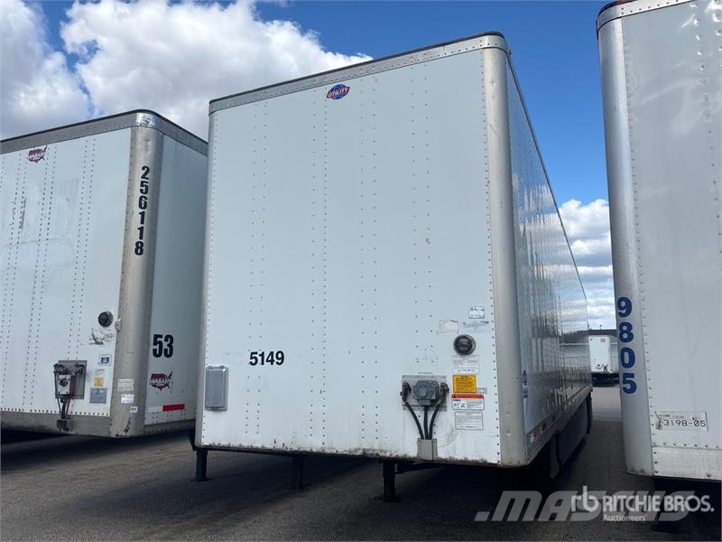 Utility 53 ft x 102 in T/A Van Trailer Dengtos priekabos