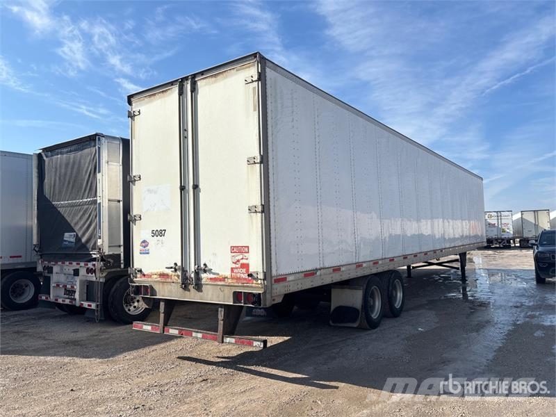 Utility 53 ft x 102 in T/A Van Trailer Dengtos priekabos