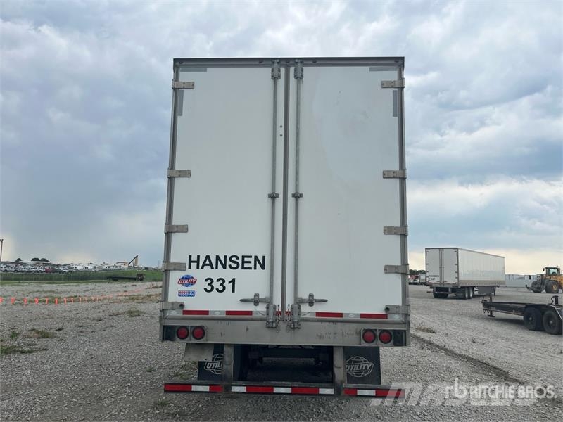 Utility 53 ft x 102 in T/A Van Trailer Gesloten opbouw trailers